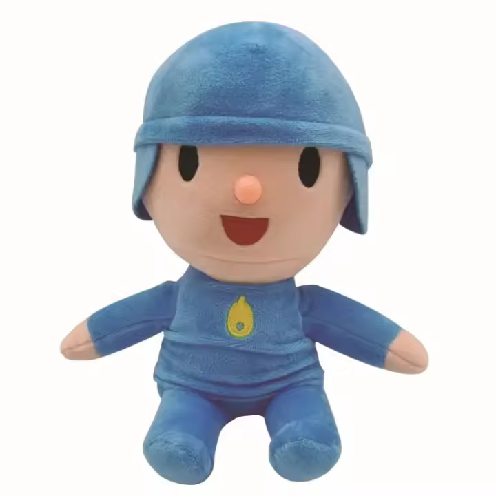 Muñeco De Peluche Pocoyo 25cm Kawaii Youyou Peluche Barto Pato Perro Lula Elefante Juguetes Para Niños Material De Peluche Relleno De Algodón PP - 1
