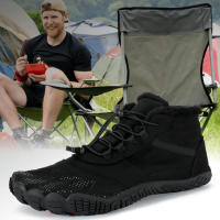Botas De Invierno Unisex Altas Antideslizantes Para Senderismo Y Trekk Ing Montaña Zapatos Resistentes Al Desgaste Para Exterior Snow Boots - details 10