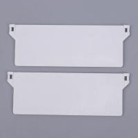 Juego De 10 Placas De Base Plásticas Para Cierres De Ventanas Accesorios Duraderos Para Cortinas Y Slats Peso Inferior Vertical - details 4