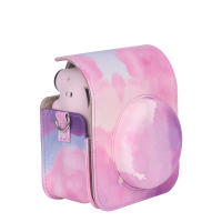 Funda De Cuero PU Y Silicona Suave Para Polaroid Instax Mini12 Cámara Portátil Bolsa Protectora Para Fujifilm Estilo Bolso - details 12