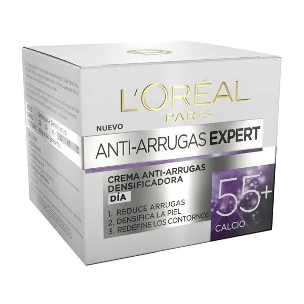 L'ORÉAL Expert Crema Día Antiarrugas + 55  50 ml Crema Antiarrugas Densificadora de Día - 1