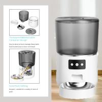 Comedero Gato Automatico+2.2 Fuente para Gatos - 5G/2.4G WiFi Dispensador Comida Gatos - Comedero Automatico Gato Conectar App - Alimentación a Distancia - 1-10 Comidas al Día - 10s Voz - Doble Alimentación - 4L - details 12