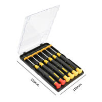 Juego De Destornilladores De Precisión Resistente a La Corrosión Anti-Rust Para Reparación De Equipos De Relojes Gafas Herramienta Multifuncional Con Mango Cromo-Vanadio Acero - details 3