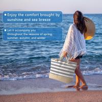Bolsa de Playa extragrande, Bolsa de Playa familiar, Bolsa de Playa de gran capacidad, Bolsa de Playa impermeable a Rayas - details 3