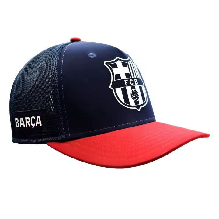 FC Barcelona Gorra Mesh - Azul Marino - Licencia Oficial - Talla Adulto Ajustable - 1