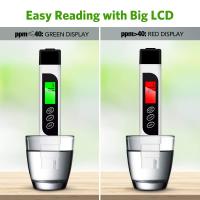 Medidor TDS, TDS 3 en 1, EC y termómetro, medidor de PPM preciso y confiable, kit de prueba digital de calidad del agua para agua potable, grifos, pozos, piscinas, acuarios, sistemas RO/DI, hidroponía - details 2