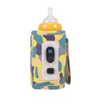 Calentador Portátil De Leche Para Bebé Con Pantalla Digital Y USB Funda Calefactor Universal Para Botella De Amamantamiento - details 24