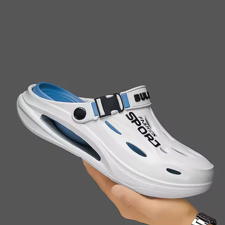 Par De Sandalias Para Hombre Resistentes Al Desgaste Y Antideslizantes Para Playa Y Ocio Con Suela Suave Y Comodidad Ideal Para Conducción Y Uso Diario - 1