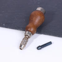 Juego De Herramientas De Joyería 1Pc Pin Vise Con Manija De Madera Y Rosca Herramienta De Girar Hilo Para Trabajo De Joyería - details 5