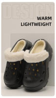Zapatillas De Algodón Para Mujer Invierno Antideslizante Para Uso Doméstico Y Externo Con Suela Exterior Antideslizante - details 6
