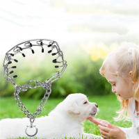 Collar De Entrenamiento Para Perros Con Punzón Y Tiras De Goma Cómodas Cuerda De Acero Inoxidable Ajustable Desmontable Para Todas Las Etapas De La Vida Del Perro - details 11