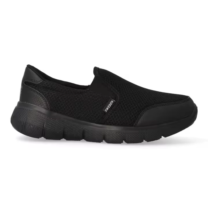 SWEDEN KLE Zapato deportivo cómodo hombre KLE 612365 NEGRO - 1