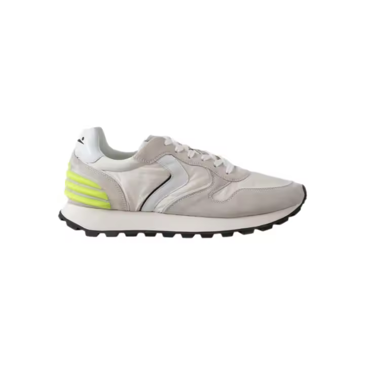 Zapatillas Deportivas VOILE BLANCHE París Power Man Suede/Nylon Color Blanco - 1