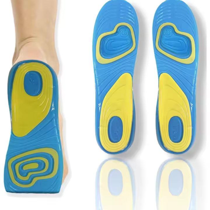 Plantillas de Gel adaptables para cualquier talla de zapato de niños, hombre o mujer. Descanso para los pies en tu actividad diaria, deportiva o de ocio - 1