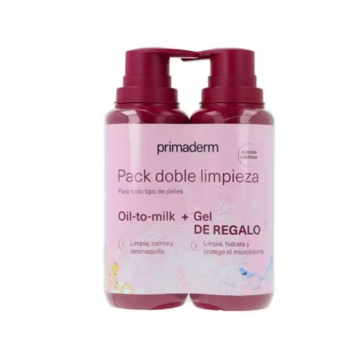 SINGULADERM PACK DOBLE LIMPIEZA - OIL TO MILK 200ML + REGALO BALANCE CLEANSING GEL 200ML - 1