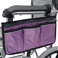 Bolsa Impermeable Para Silla De Ruedas Con Bandeja Reflectante Segura Gran Capacidad Almacenamiento Multifuncional Para Andadores - details 9