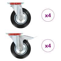 vidaXL Ruedas Giratorias con Diámetro 160mm Manipulación Materiales Mueble Cantidad 4 unidades,  8 unidades,  12 unidades y mas - details 4