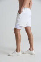Nuevos Shorts De Verano Para Hombre Doble Capa Gimnasio Deportivo Secado Rápido Entrenamiento 2 En 1 Multibolsillos Pantalones De Correr - details 8