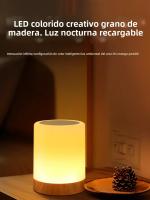 Lámpara Nocturna LED De Color Cambiante 7/13 RGB Con Control Táctil Y Dimmer Recargable Por USB Decoración De Escritorio Regalo Para Cama - details 0