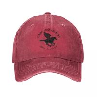 Gorro De Béisbol Unisex Camp Half-Blood Percy Jackson Estilo Desgastado Denim Protección Solar Ajustable Para Exteriores Casual - details 7