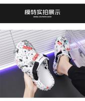 Clogs De Verano Para Hombres Sandalias De Plataforma EVA Pantuflas Casuales Tallas Grandes 46 47 Zapatos Planos Moda Unisex Para Playa - details 8