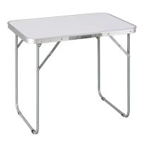 Mesa Playa Plegable Acero grande 80x60cm,altula 70cm,color blanco pino gris,Ideal para playa, patio, jardin terraza,cm,fespu - details 1