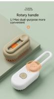 Cepillo Eléctrico Para Mascotas 3 En 1 Limpieza Masaje Recogido De Pelo De Perros Y Gatos Con Mango Retráctil Combinación De Cepillo De Dientes Y Mascarilla - details 6