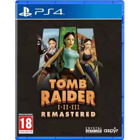 Tomb Raider I-Iii Remastered Starring Lara Croft Juego Fisico para Consola Sony PlayStation 4 [ PAL ESPAÑA ] - 1