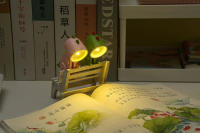 Luz Nocturna LED Dinosaurio Mágica Con Batería Y Plegable Para Dormitorio Lámpara De Noche Para Mesa Juguete Infantil - details 12