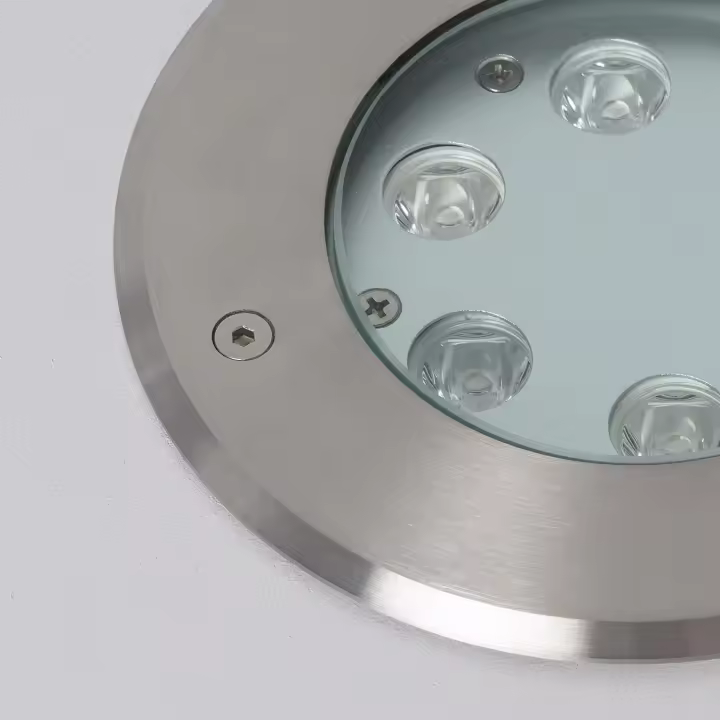 Ledkia Foco Exterior LED 7W Empotrable Suelo Inox 3000K Blanco Cálido - 1