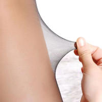 Medias Largas De Nylon Transparentes Para Mujer Y Niñas Medias De Rodilla Altura Con Línea Vertical En La Parte Trasera Medias Thin De Cuello Ancho - details 2