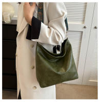 Bolso De Hombro Grande Con Correa Geométrica Para Mujer Bolso Cruzado De Cuero PU Retro Capacidad Grande Para Compras Y Viajes - details 0