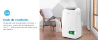 MIDEA Pingüino Aire Acondicionado Portátil 3 en 1  3000 Frigorías / 12000 BTU  Air conditioner Silencioso 43m2 - Deshumidificador Ventilador Climatizador 3500 W - 4 modalidades con kit de ventana - details 9