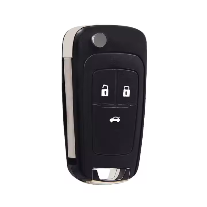 Ociodual Carcasa Llave de Mando 3 Botones Compatible con Opel Astra Insignia Zafira, Funda Rígida Shell Case Cover - 1
