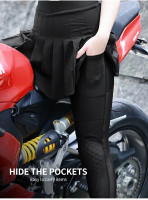 WOSAWE Pantalones De Motocicleta Para Verano Pantalones De Motocross Transpirables Y Protección Suave Para Mujer Equipamiento De Motocicleta - details 3