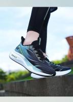 Zapatos casuales de malla tejida voladora de nuevo estilo de verano, zapatos deportivos transpirables con absorción de impactos, zapatos de estudiante de suela suave, zapatos para correr livianos - details 7