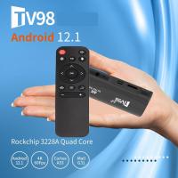 Mini TV Stick 4K 2GB+16GB Streaming Player HDMI HDR Box Doble WiFi Control Remoto Android 12.1 2.4G+5G WiFi Smart TV Box Android TV Stick (TV98 2+16) - details 1