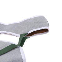 Cinturón De Tracción Cervical 1Pcs Correa Estiradora De Cuello Para Fixing De Vértebras Colores Gris Y Blanco Material Algodón Y ABS - details 10