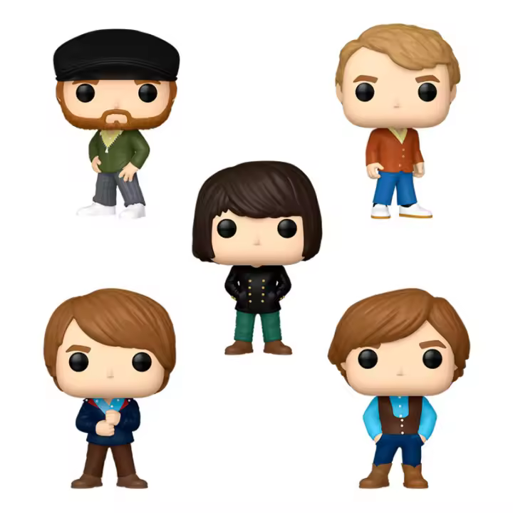 Blister 5 figuras POP The Beach BoysFigura  Coleccionable - Idea de Regalo- Mercancia Oficial - Juguetes para Niños y Adultos - Movies Fans - Muñeco para Coleccionistas y Exposición - 1