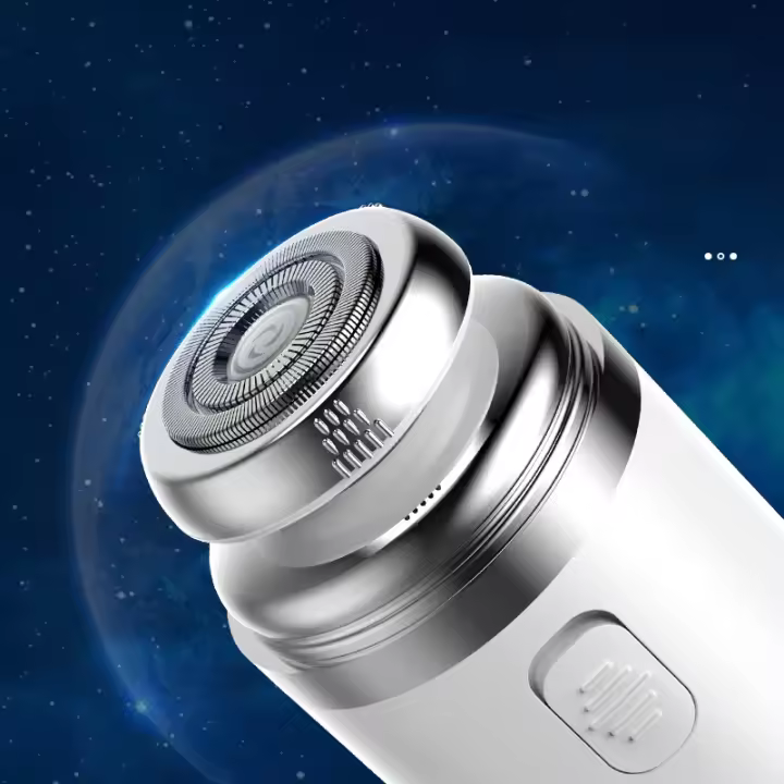 Afeitadora Eléctrica Portátil Para Viajes Recargable Apto Para Hombres Cabello Y Nariz Lavable Regalo De Cumpleaños Para Novio - 1