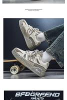 Zapatos De Hombre Casual Zapatillas Deportivas Verano Plataforma Moda Lujo Skate Tenis Cuero Zapatos De Correr Al Aire Libre Talla Verdadera - details 11