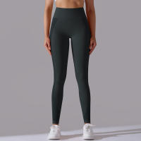 Mallas de Yoga de nailon para mujer, pantalones deportivos de cintura alta, elásticos, ajustados, transpirables, para entrenamiento - details 7