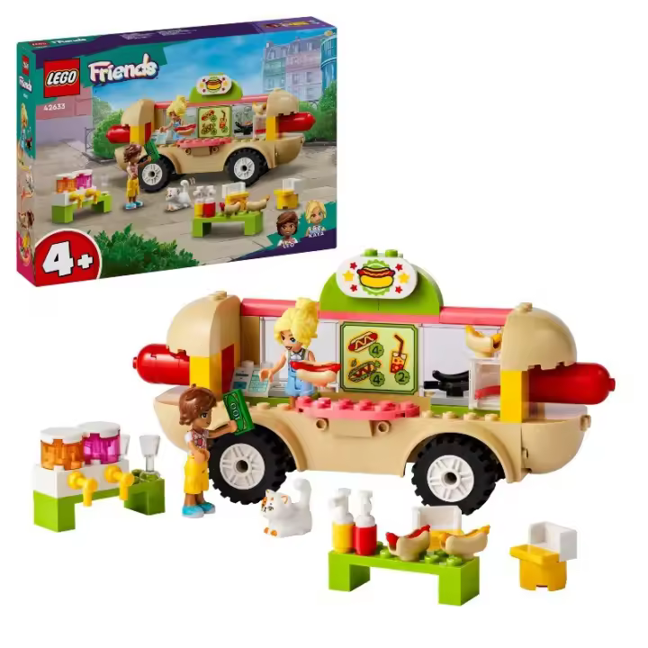 Camión de Perritos Calientes LEGO Friends 42633 contiene 100 piezas - edad a partir de 4+ años 24L42633 - 1