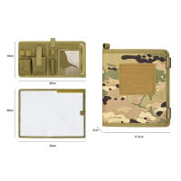 Cubierta De Libro Táctico Exterior Impermeable Para Mapas Y Herramientas Bolsa De Bolígrafo Camuflada Para Camping Viajes Y Senderismo - details 9