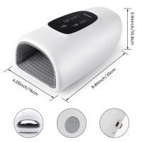 Masajeador Eléctrico Para Mano 3 Modos Airbag Compresión De Aire Vibración Masaje Para Alivio De La Fatiga De Los Dedos Y Palma - details 11