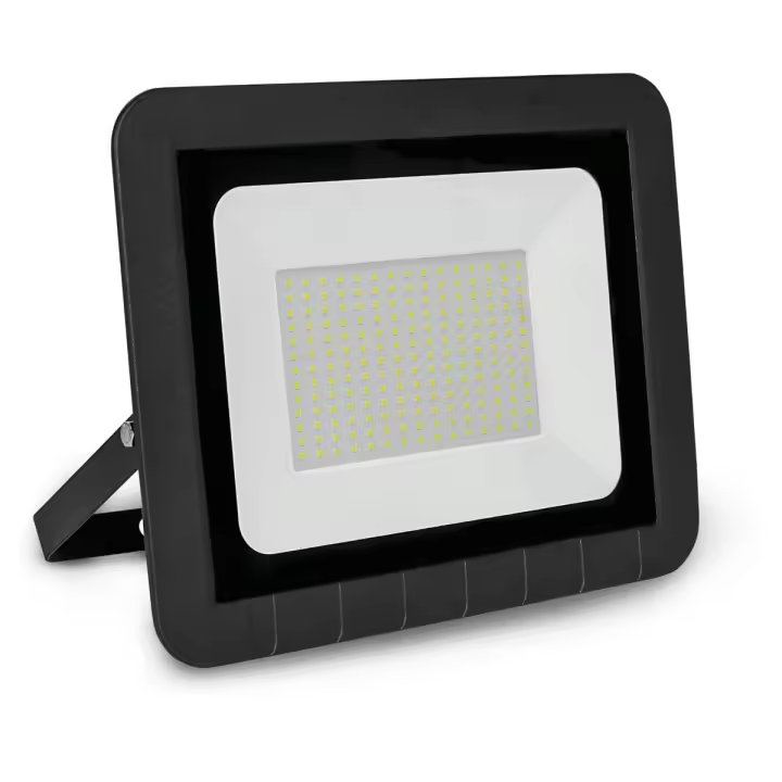 PROJETOR LED PLANO PRETO MATEL IP65 150W FRIA - 1