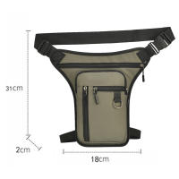 Bolsa Táctica Impermeable Para Viajes Para Hombres Bolsa De Hombro Lateral De Motocicleta Estilo Casual Para Exteriores Y Ciclismo - details 18