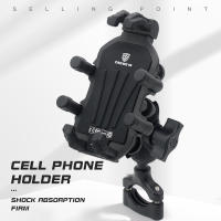 Soporte De Teléfono Móvil Para Motocicleta Con Amortiguador De Vibración Soporte De Rotación Ajustable Para Motorbike Ball Head Mount - details 50