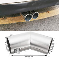 Pipas De Caucho De Estilo Coche 1Pcs Reemplazo Para Escape De Acero Inoxidable Con Tiras De Silenciador Para VW Golf 4 Bora Jetta - details 6