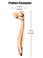 Masajeador Facial Manual De 3D Roller Y-Shaped Reductor De Arrugas Y Levantador De Pecho Herramienta De Masaje Corporal Para Relajación - details 3